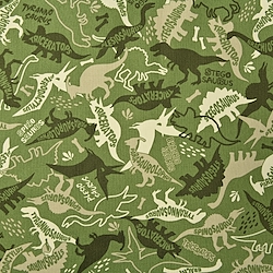 Dinosaur Camouflage - Oxford